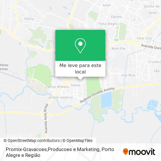 Promix-Gravacoes,Producoes e Marketing mapa