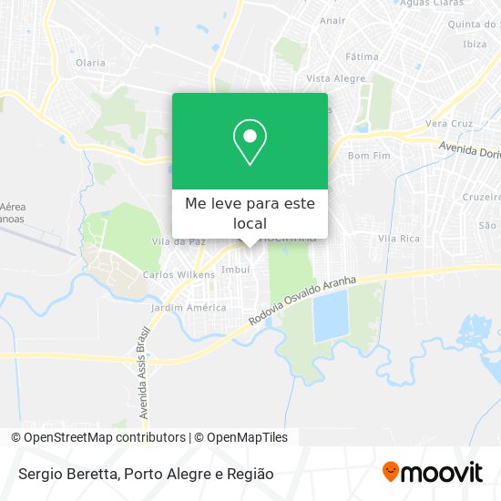 Sergio Beretta mapa