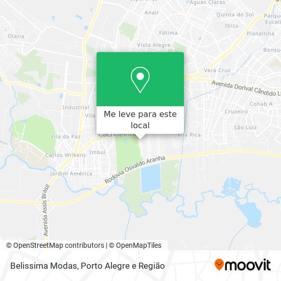Belissima Modas mapa
