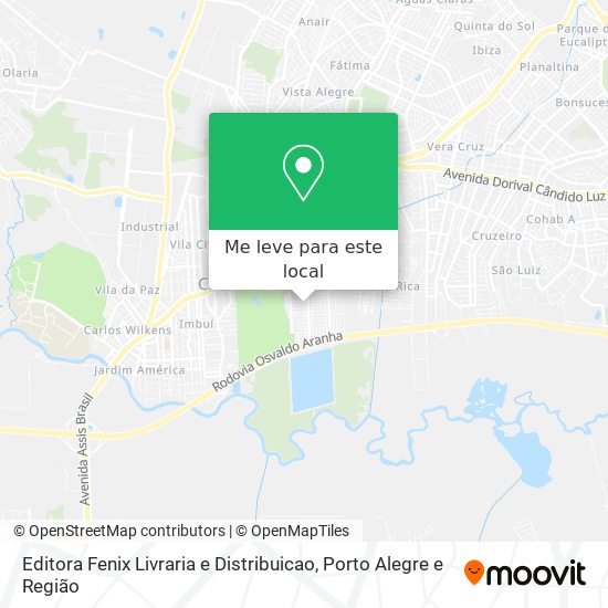 Editora Fenix Livraria e Distribuicao mapa