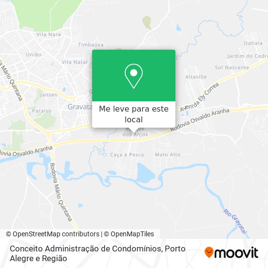 Conceito Administração de Condomínios mapa