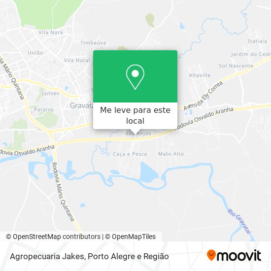 Agropecuaria Jakes mapa