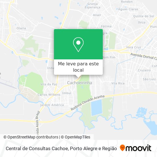 Central de Consultas Cachoe mapa