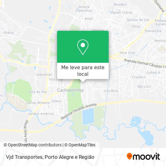 Vjd Transportes mapa