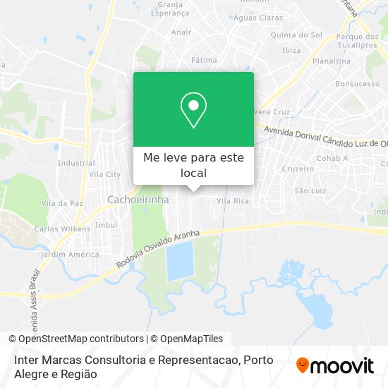 Inter Marcas Consultoria e Representacao mapa