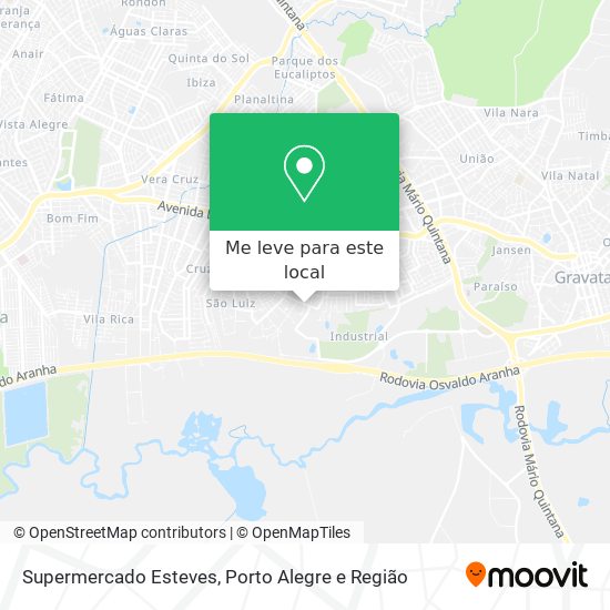 Supermercado Esteves mapa