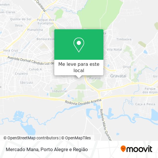 Mercado Mana mapa