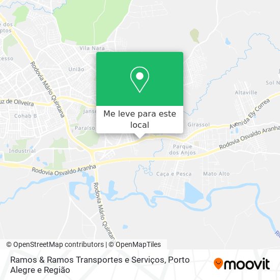 Ramos & Ramos Transportes e Serviços mapa