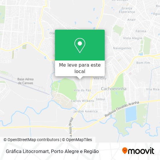 Gráfica Litocromart mapa