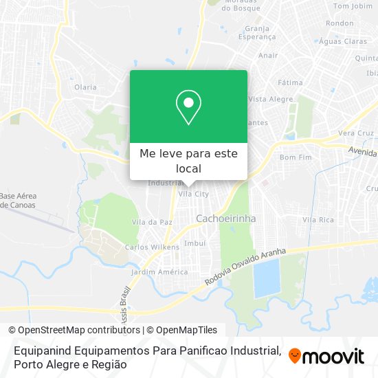 Equipanind Equipamentos Para Panificao Industrial mapa