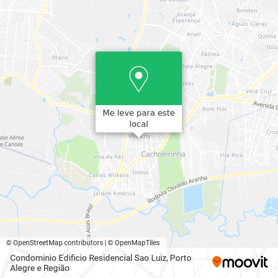 Condominio Edificio Residencial Sao Luiz mapa