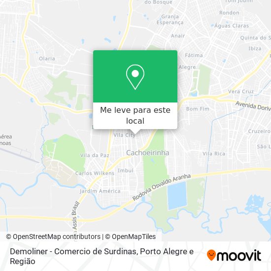 Demoliner - Comercio de Surdinas mapa