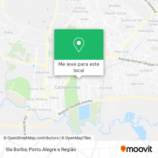 Sla Borba mapa