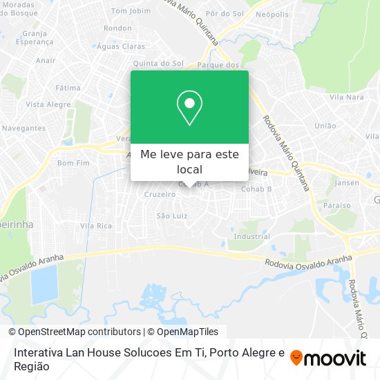 Interativa Lan House Solucoes Em Ti mapa