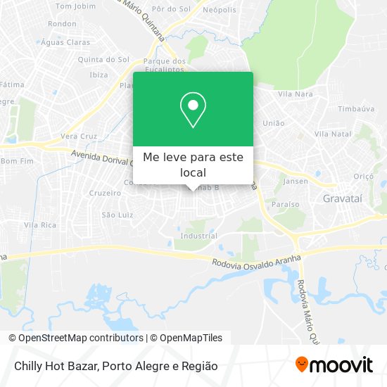 Chilly Hot Bazar mapa
