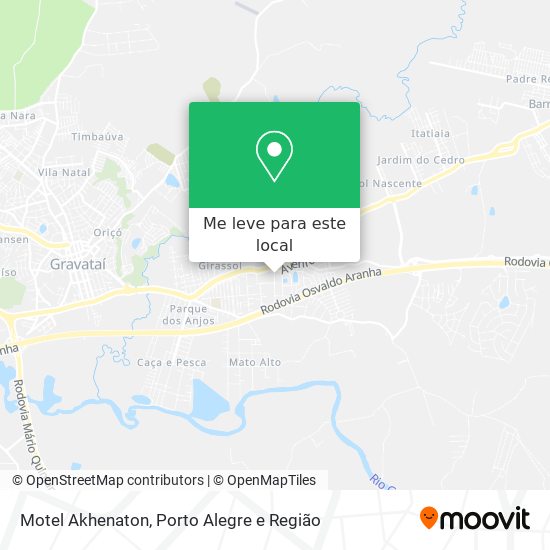 Motel Akhenaton mapa