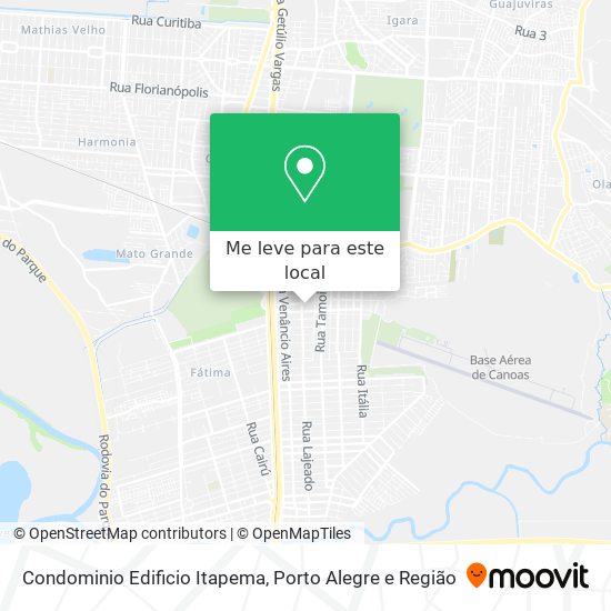 Condominio Edificio Itapema mapa