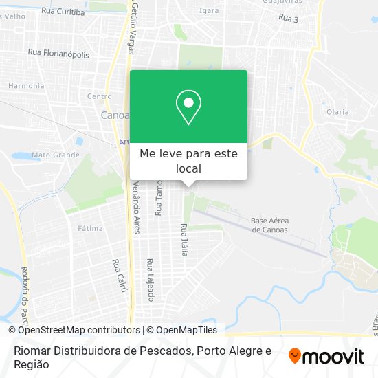 Riomar Distribuidora de Pescados mapa
