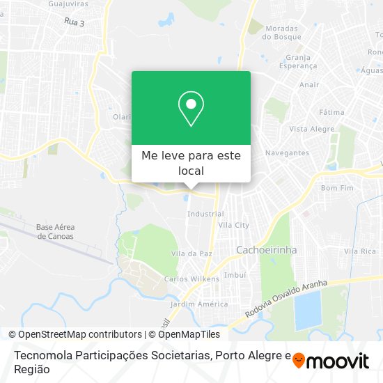 Tecnomola Participações Societarias mapa