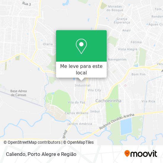 Caliendo mapa