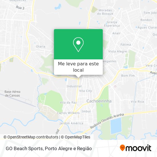 GO Beach Sports mapa