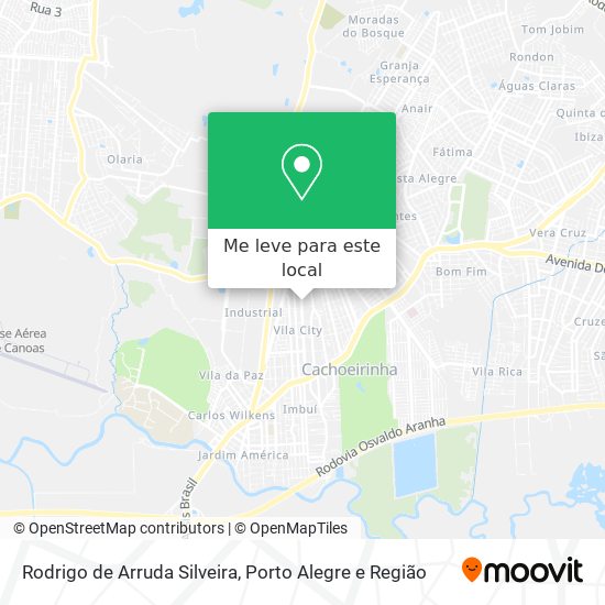 Rodrigo de Arruda Silveira mapa