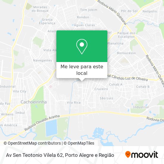 Av Sen Teotonio Vilela 62 mapa