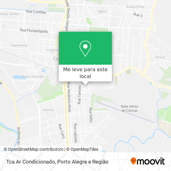 Tca Ar Condicionado mapa