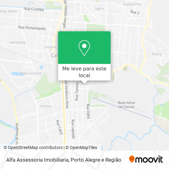 Alfa Assessoria Imobiliaria mapa