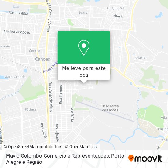 Flavio Colombo-Comercio e Representacoes mapa