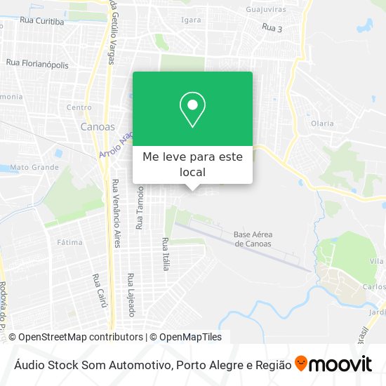 Áudio Stock Som Automotivo mapa