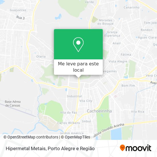 Hipermetal Metais mapa