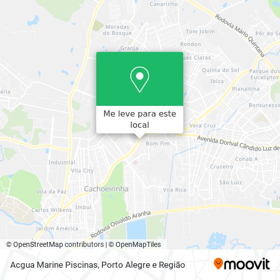 Acgua Marine Piscinas mapa
