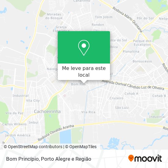 Bom Princípio mapa