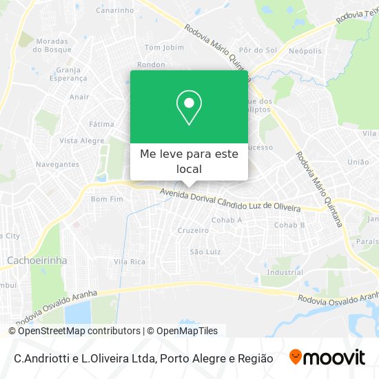 C.Andriotti e L.Oliveira Ltda mapa