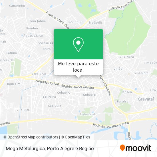 Mega Metalúrgica mapa
