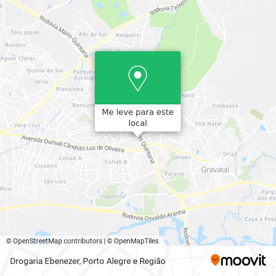 Drogaria Ebenezer mapa