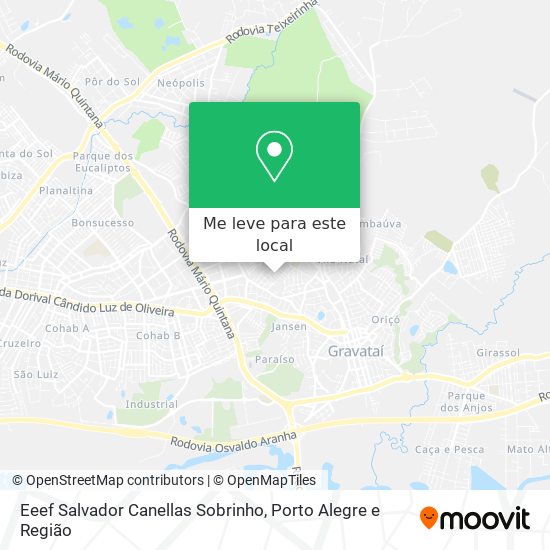 Eeef Salvador Canellas Sobrinho mapa