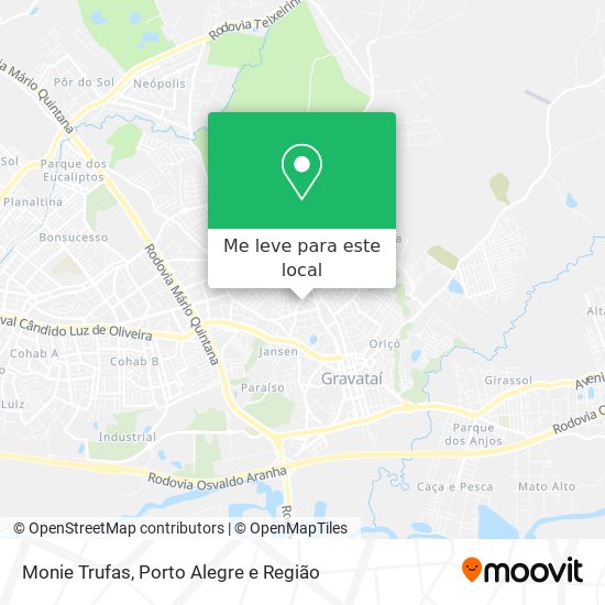 Monie Trufas mapa