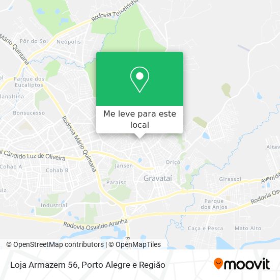 Loja Armazem 56 mapa