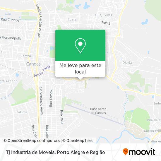 Tj Industria de Moveis mapa