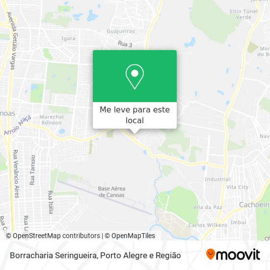Borracharia Seringueira mapa