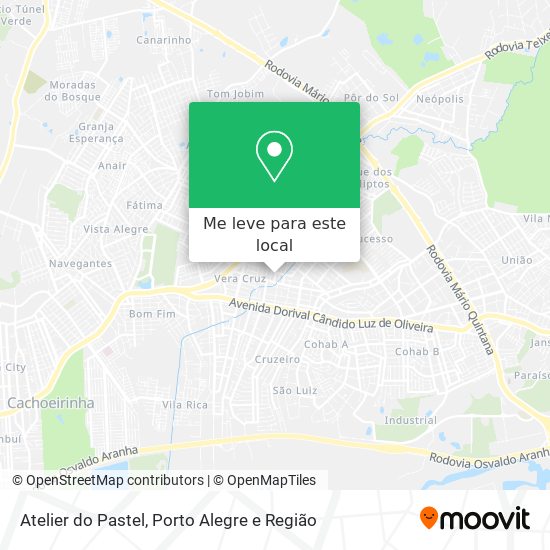 Atelier do Pastel mapa