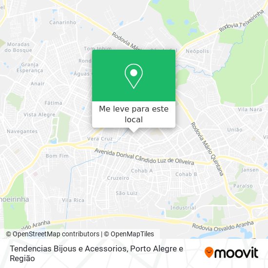 Tendencias Bijous e Acessorios mapa