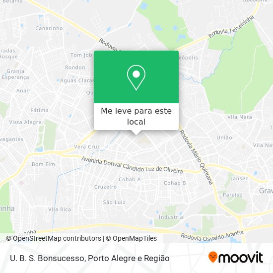 U. B. S. Bonsucesso mapa