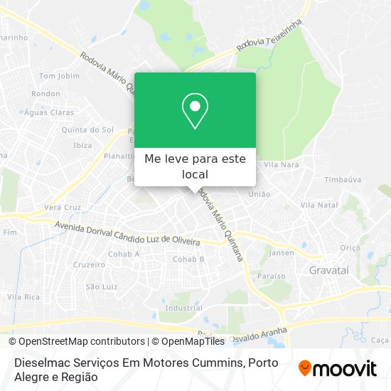 Dieselmac Serviços Em Motores Cummins mapa