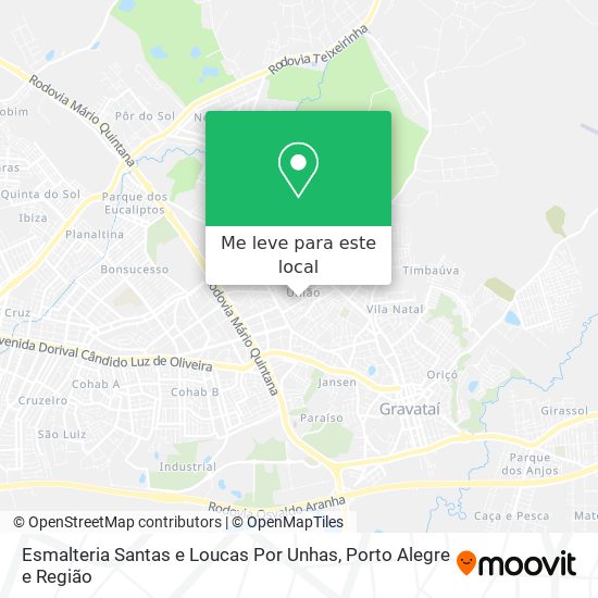 Esmalteria Santas e Loucas Por Unhas mapa