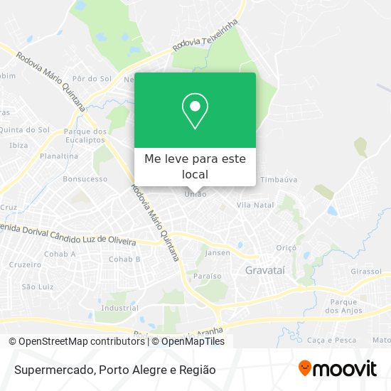 Supermercado mapa