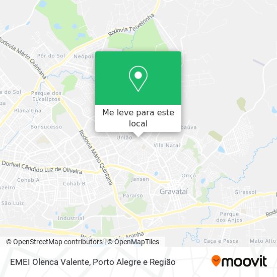 EMEI Olenca Valente mapa