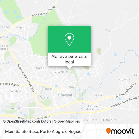 Mairi Salete Busa mapa